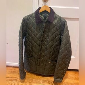 Barbour men’s jacket olive